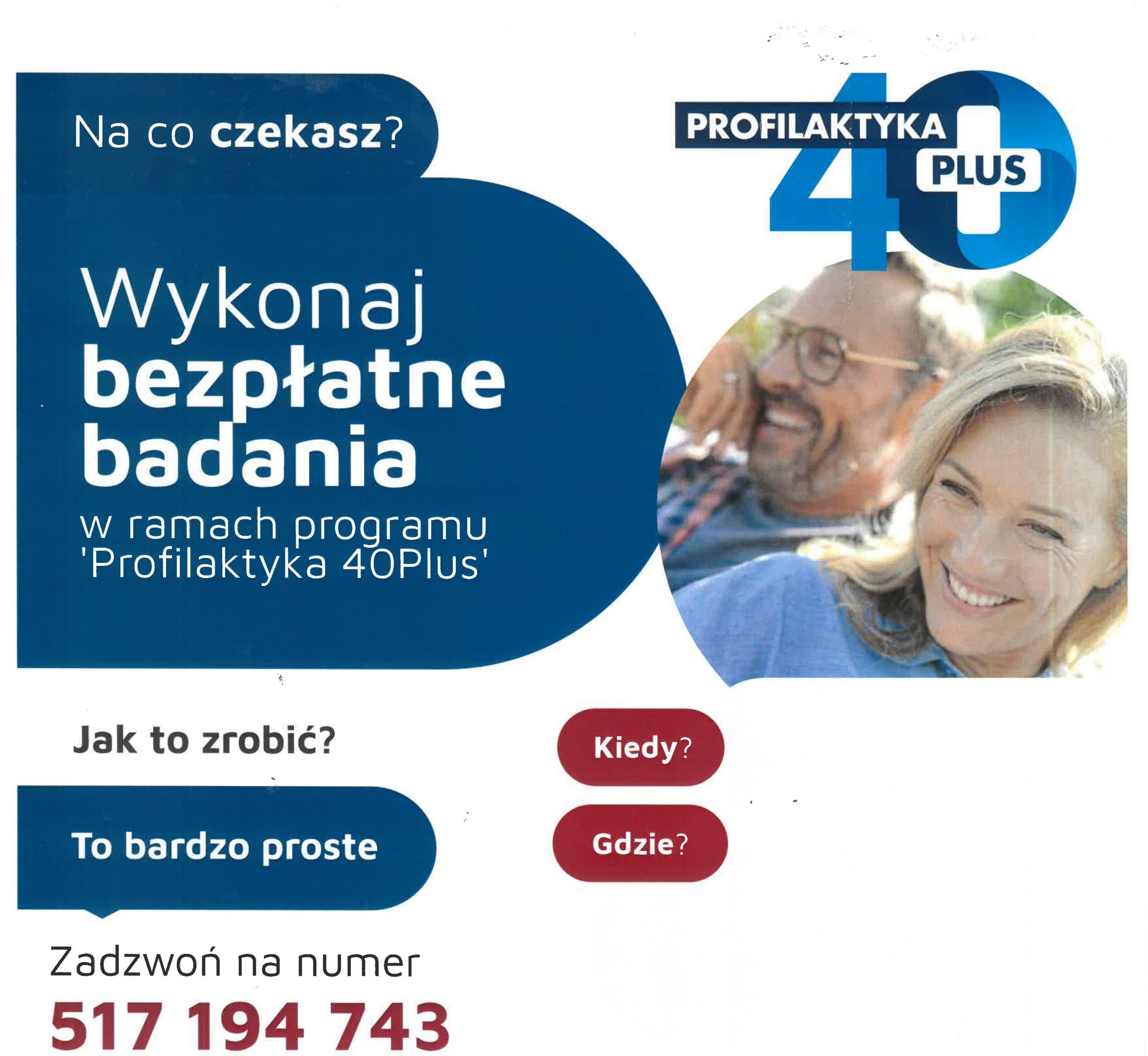 Serwis informacyjny Miasta Dębica Bezpłatne badania profilaktyczne 40